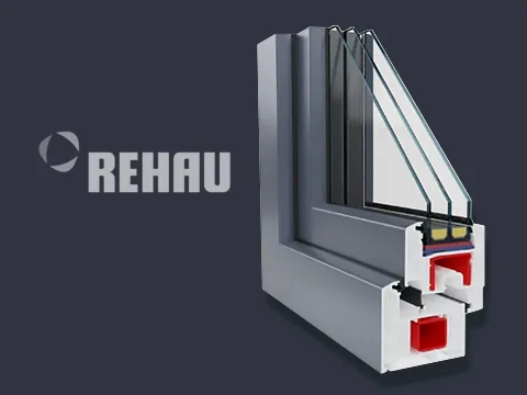 Okna PVC Rehau